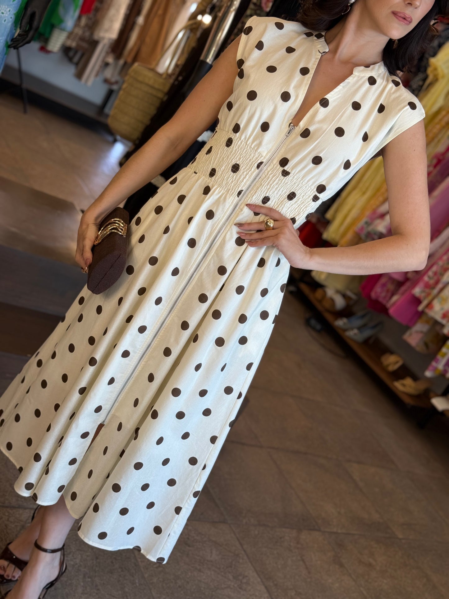 Vintage Dot Dress