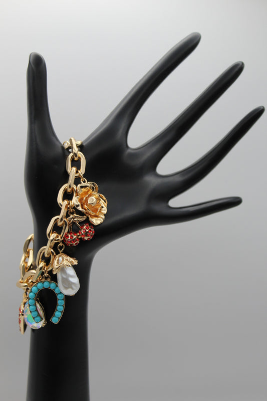 Lucky Bloom Charm Bracelet