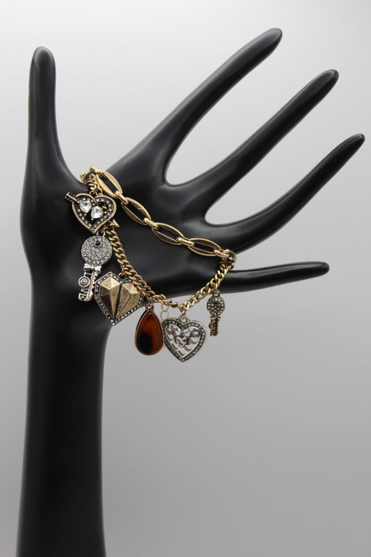 Vintage Secrets Charm Bracelet