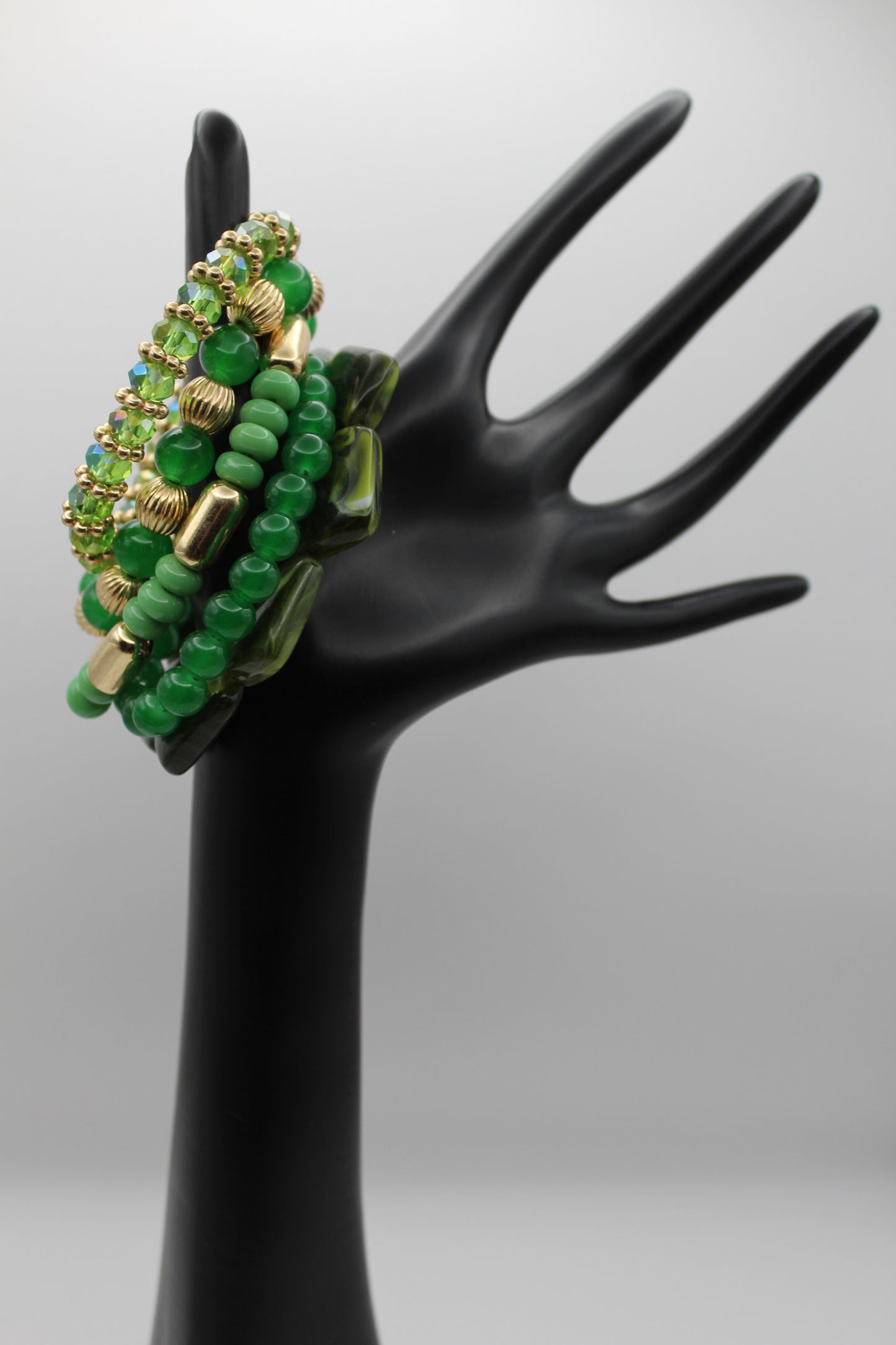 Emerald Garden Bracelet Set