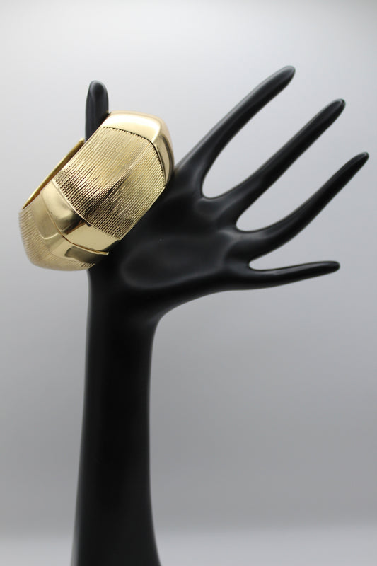 Gilded Edge Statement Cuff