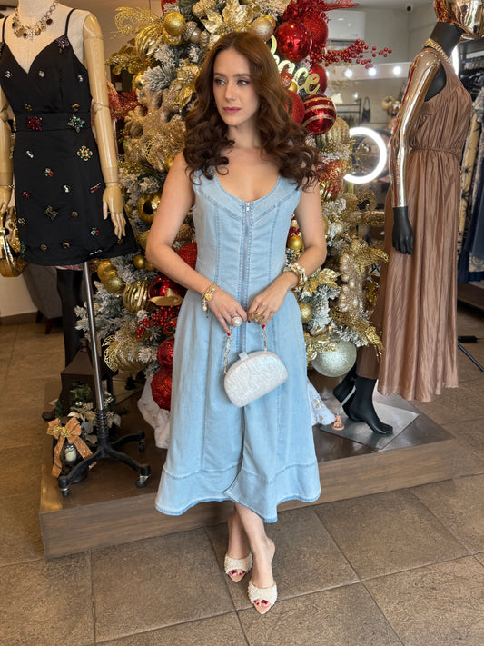 Skyline Denim Muse Dress