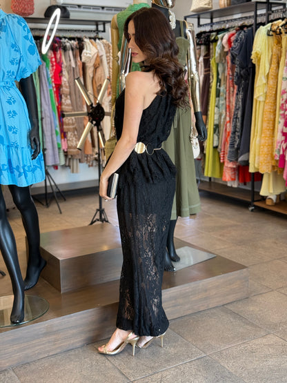 Midnight Lace Jumpsuit
