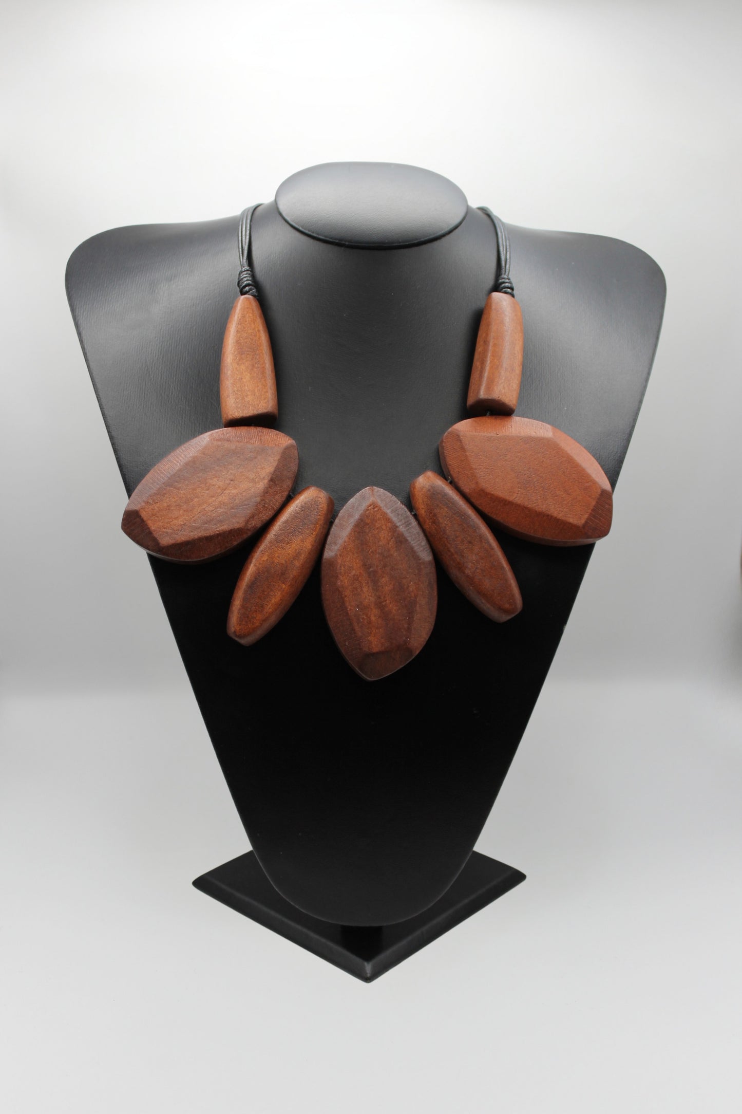 Rustic Terra Wood Necklace