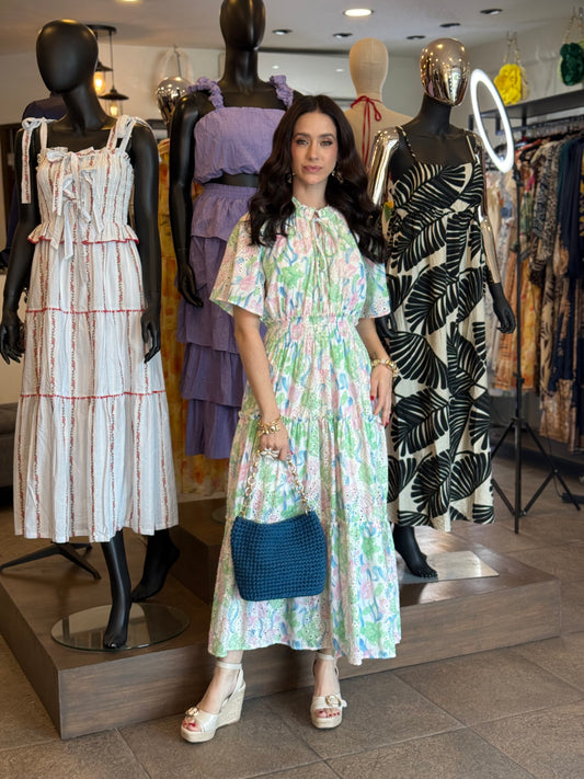 Spring Meadow Midi Dress