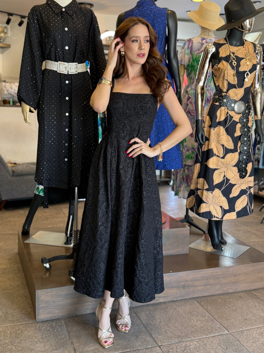 Midnight Rose Dress