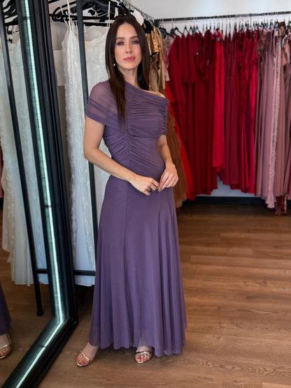 Lavender Drape Dress