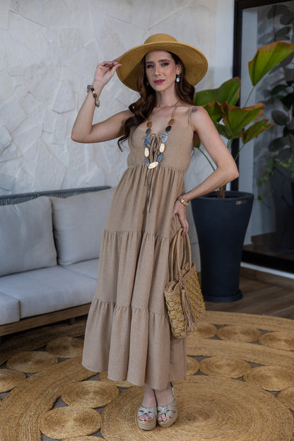 Sahara Breeze Maxi Dress