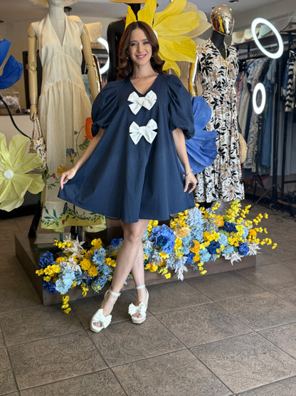 Midnight Bows Dress