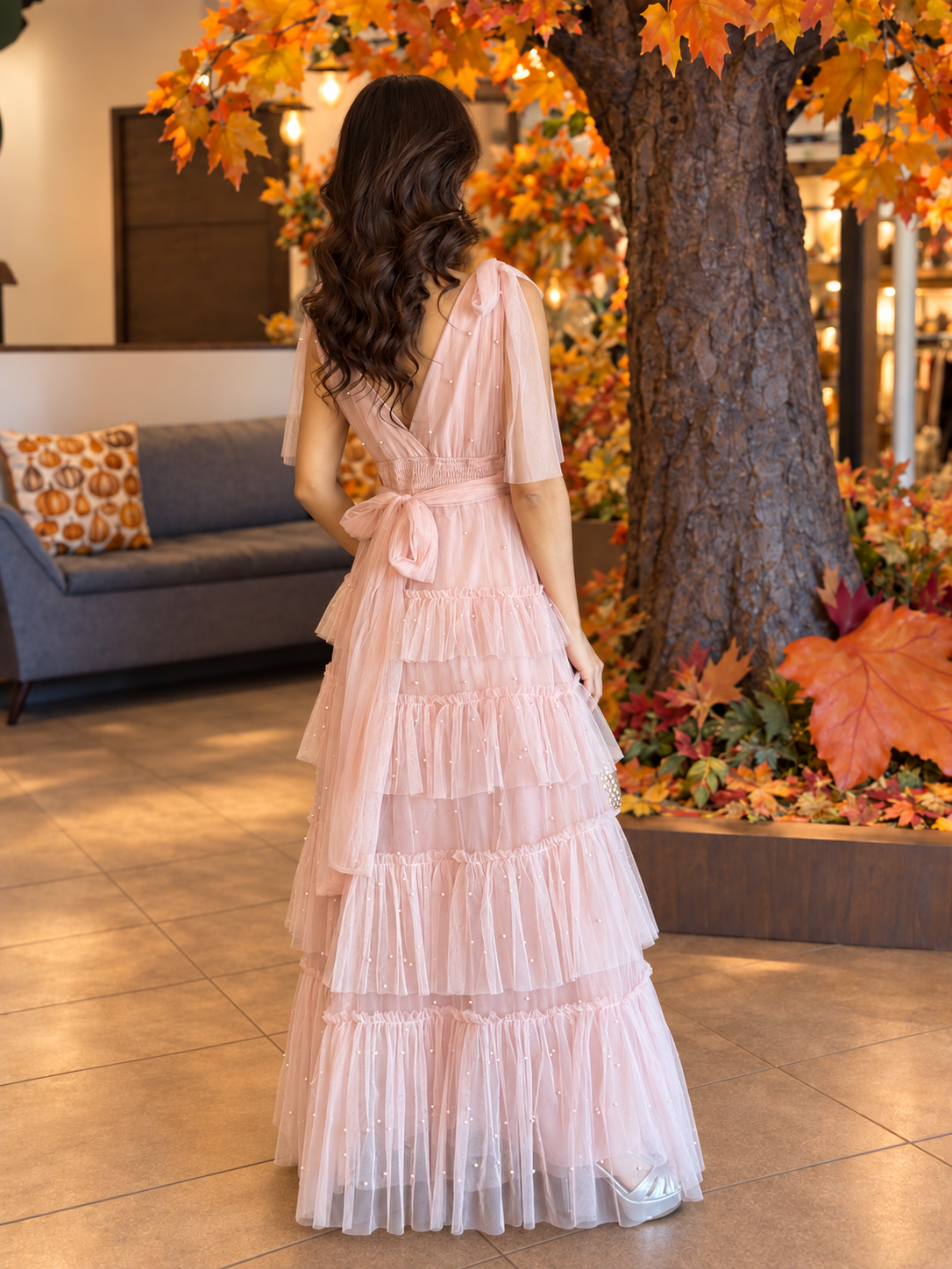 Blush Pearl Gown