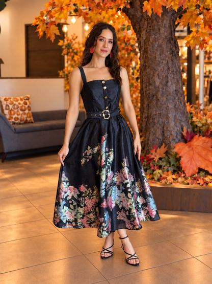 Midnight Garden Dress