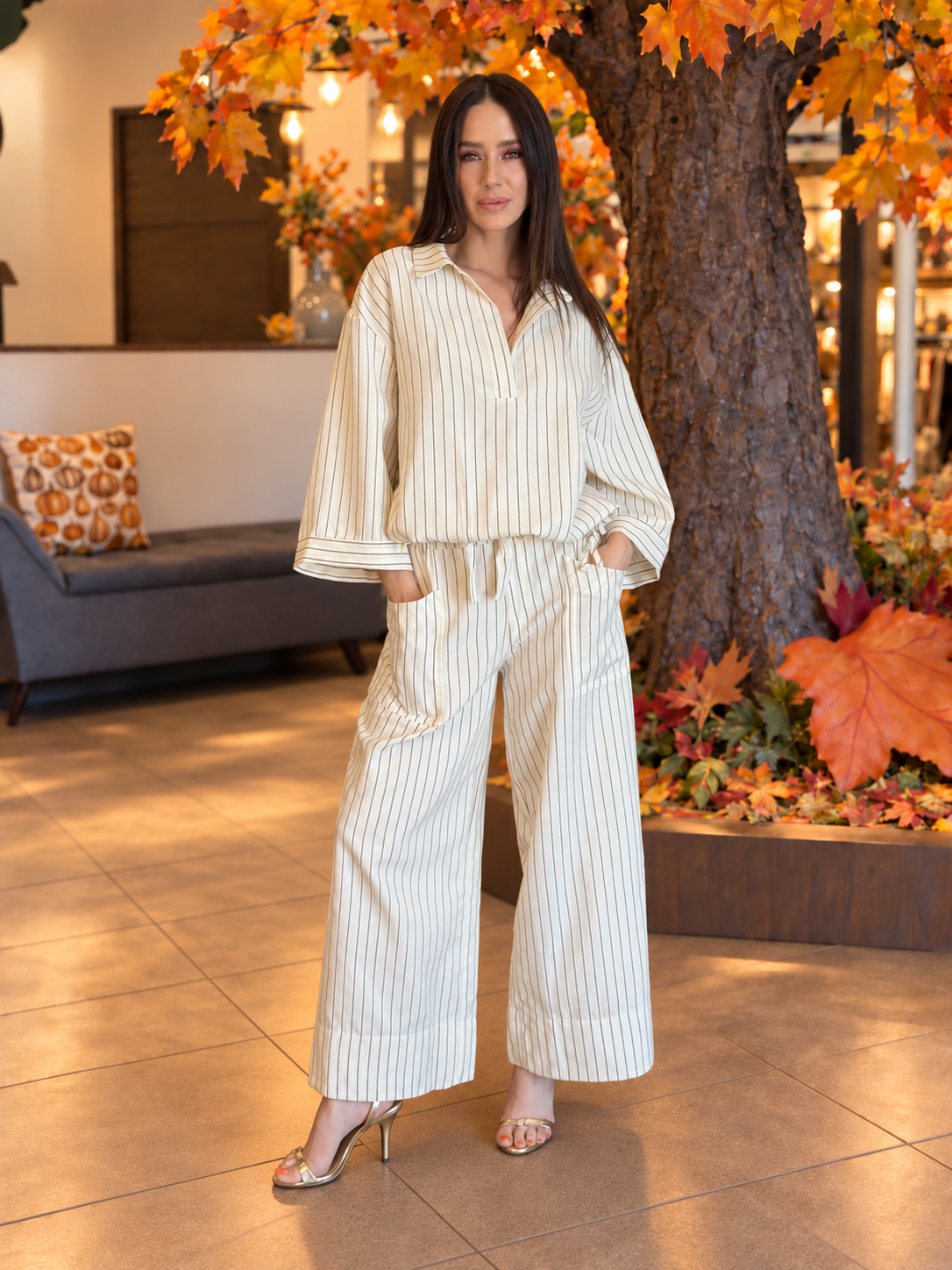 Ivory Lines Set