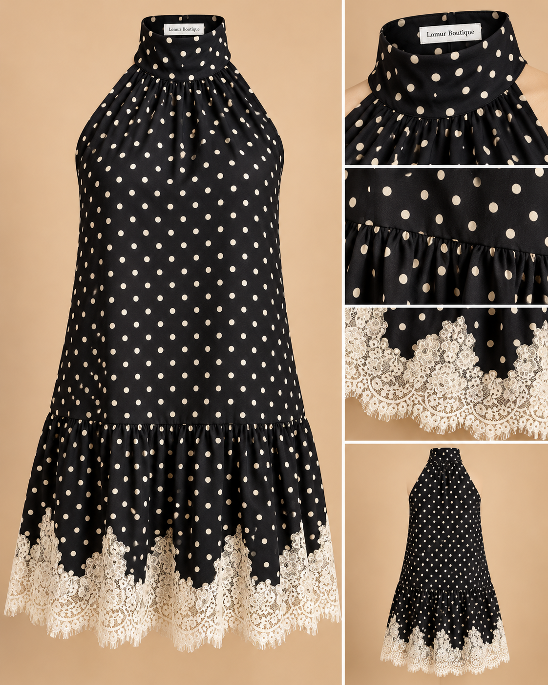 Polka Lace Dress