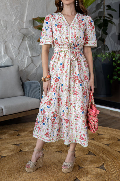 Bohemian Blossom Dress