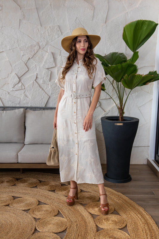 Sahara Breeze Shirt Dress