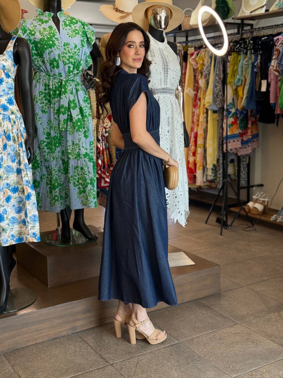 Indigo Heritage Dress