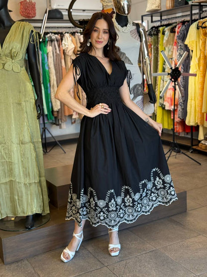 Midnight Bloom Dress