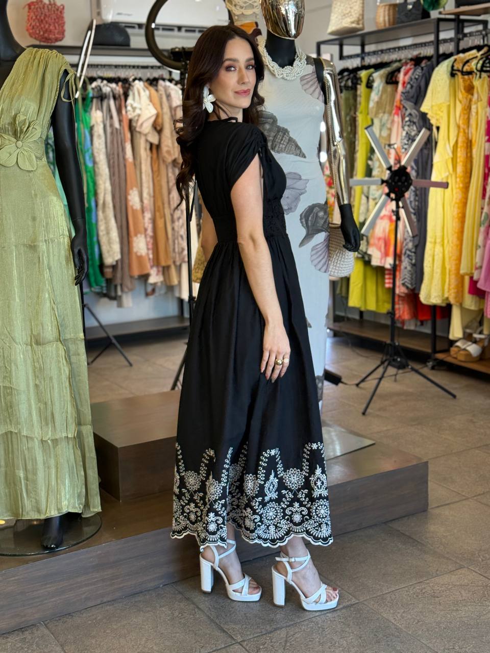 Midnight Bloom Dress