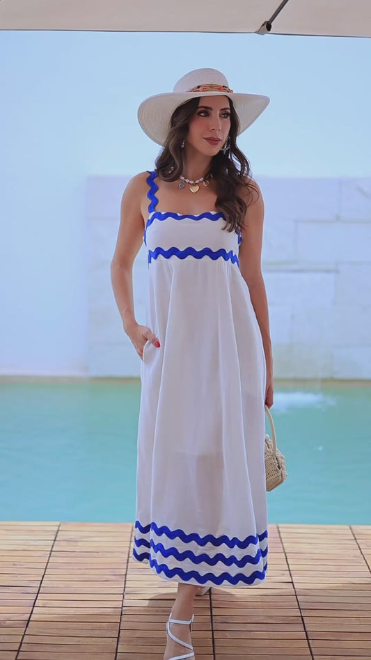 Santorini Breeze Dress