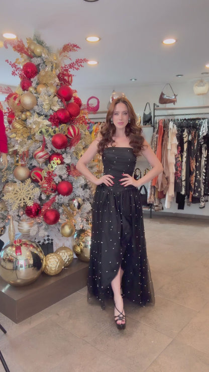 Midnight Constellation Ball Gown