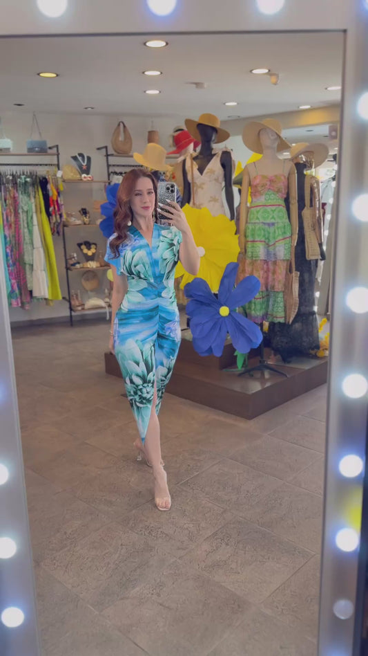 Ocean Bloom Dress